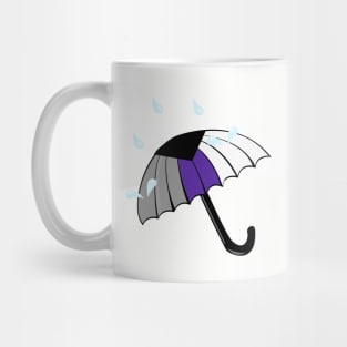 Pridin' in the Rain Mug